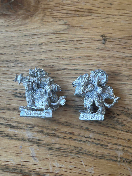 WARHAMMER Fantasy SKAVEN METAL Warp Fire Thrower old world 0601/05 war machines