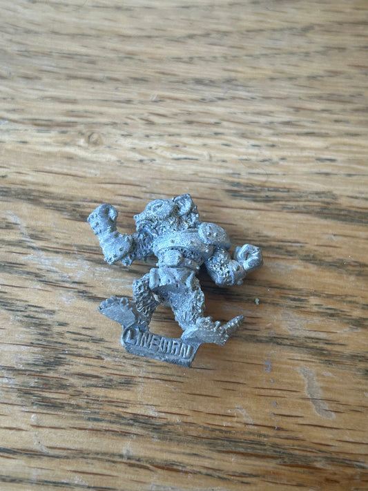 Games Workshop Blood Bowl 1987 Warhammer Bloodbowl Skaven Lineman 2nd Ed Ratmen