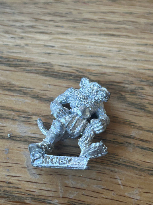 SKAVEN KICKER BLOOD BOWL 2ND EDITION 1988 CITADEL FANTASY FOOTBALL RATMEN