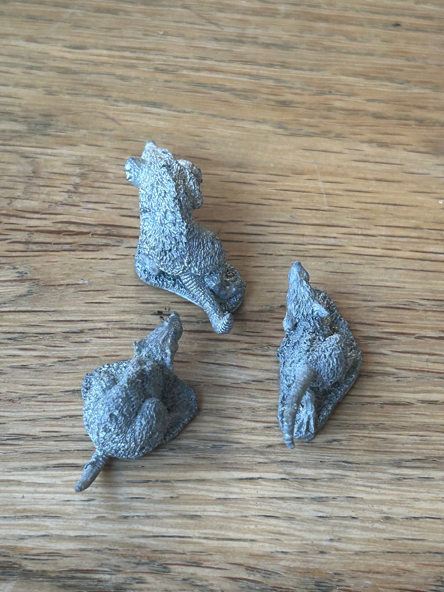 Warhammer fantasy metal skaven giant rats x3