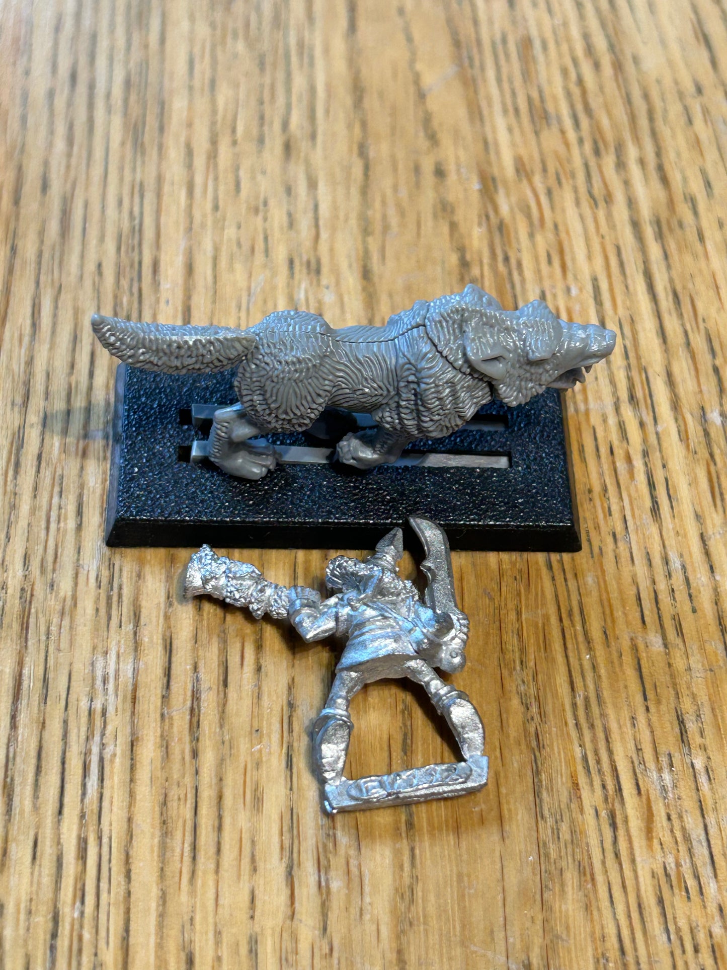 Warhammer Marauder Goblin Wolf Rider Musician Command Metal Plastic Classic OOP