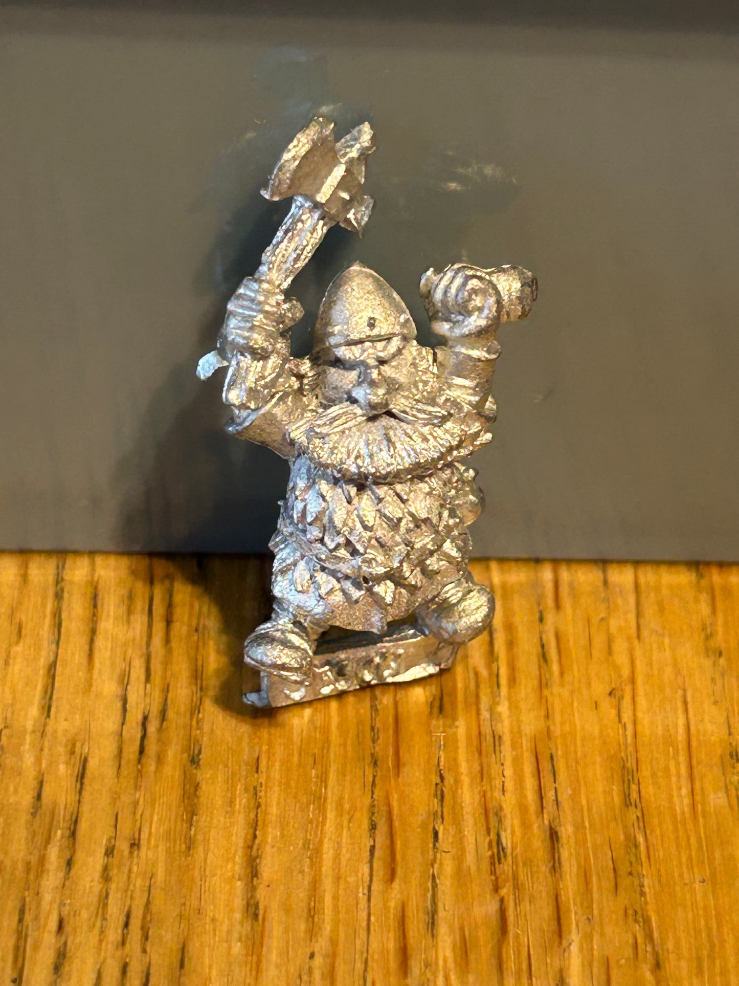 Citadel Warhammer fantasy  - Imperial Dwarf - C06 / 0307 - Gazil Hooknose - Metal - 1985