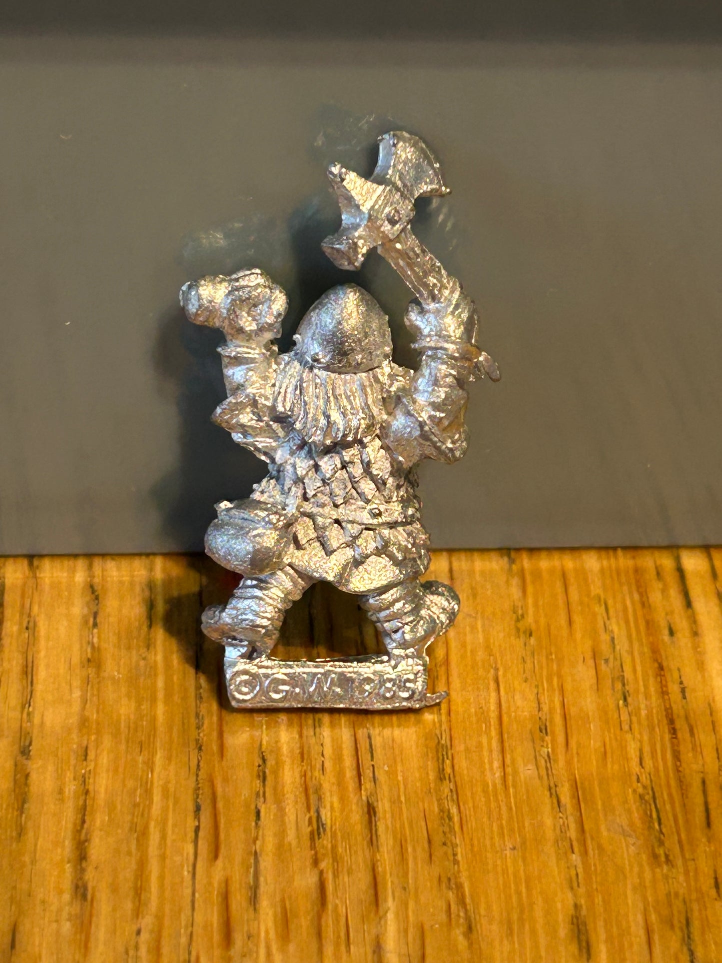 Citadel Warhammer fantasy  - Imperial Dwarf - C06 / 0307 - Gazil Hooknose - Metal - 1985