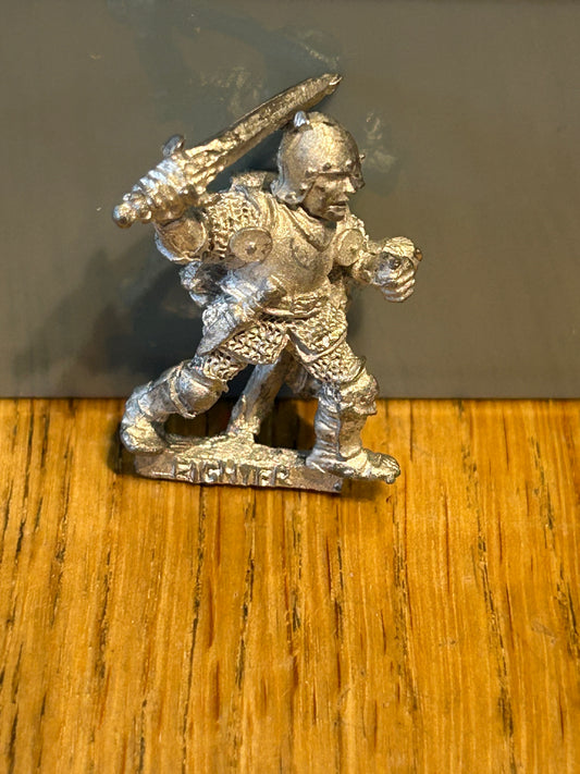 Citadel ADD2 advanced dungeons and dragons fighter with long sword mid level warhammer fantasy empire