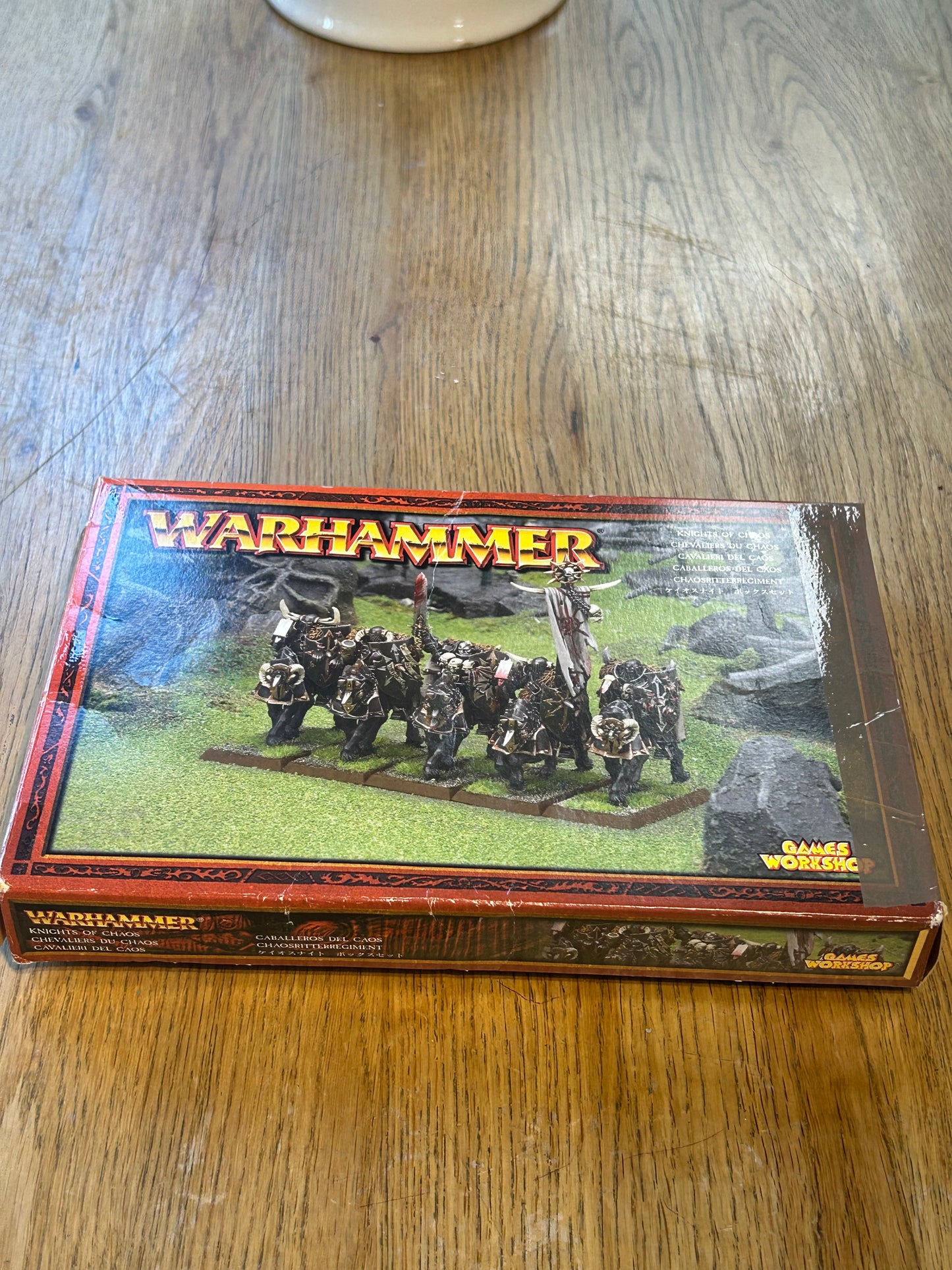 Warhammer Fantasy Age Of Sigmar 2000 Knights Of Chaos With Command Metal Boxed