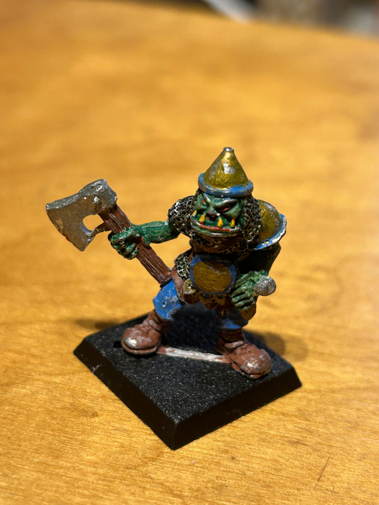 Citadel Orc Warrior ORC1 Mannik Games Workshop Warhammer GW Orcs Fantasy 1985