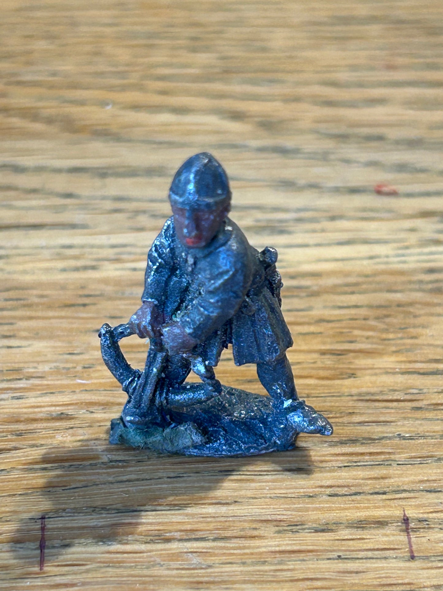 Citadel Warhammer classic 80s bretonnian Fighter F4 sergeant at arms de Gaulle