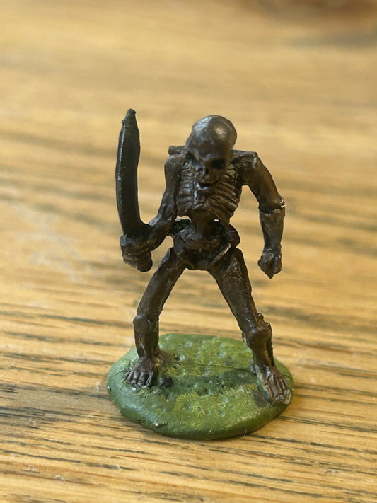 Warhammer fantasy tribes FTS2 Skeleton Attacking w. Scimitar