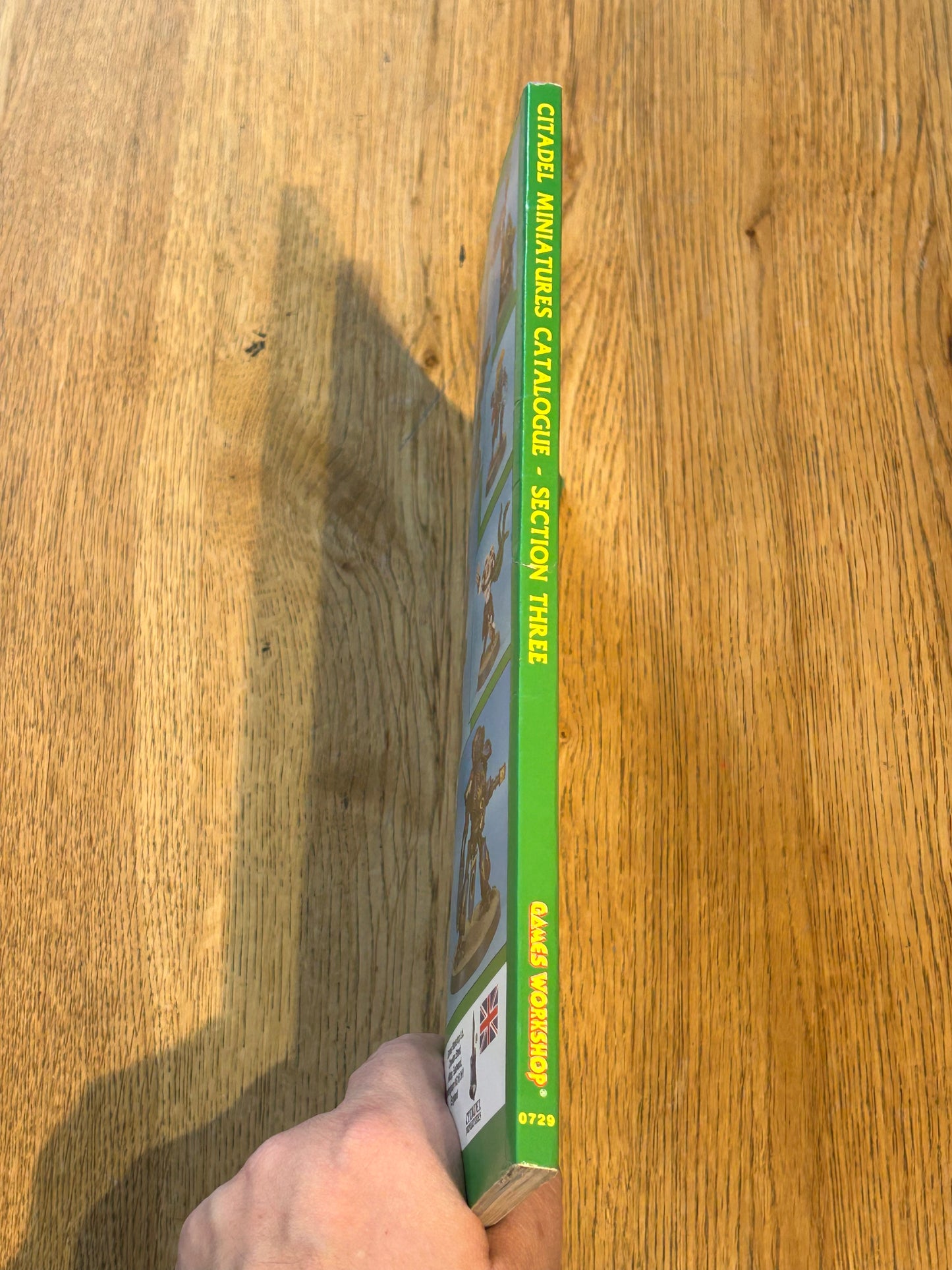 Citadel miniatures green catalogue section three