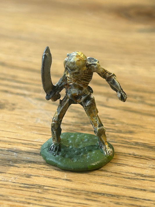 Warhammer fantasy tribes FTS2 Skeleton Attacking w. Scimitar