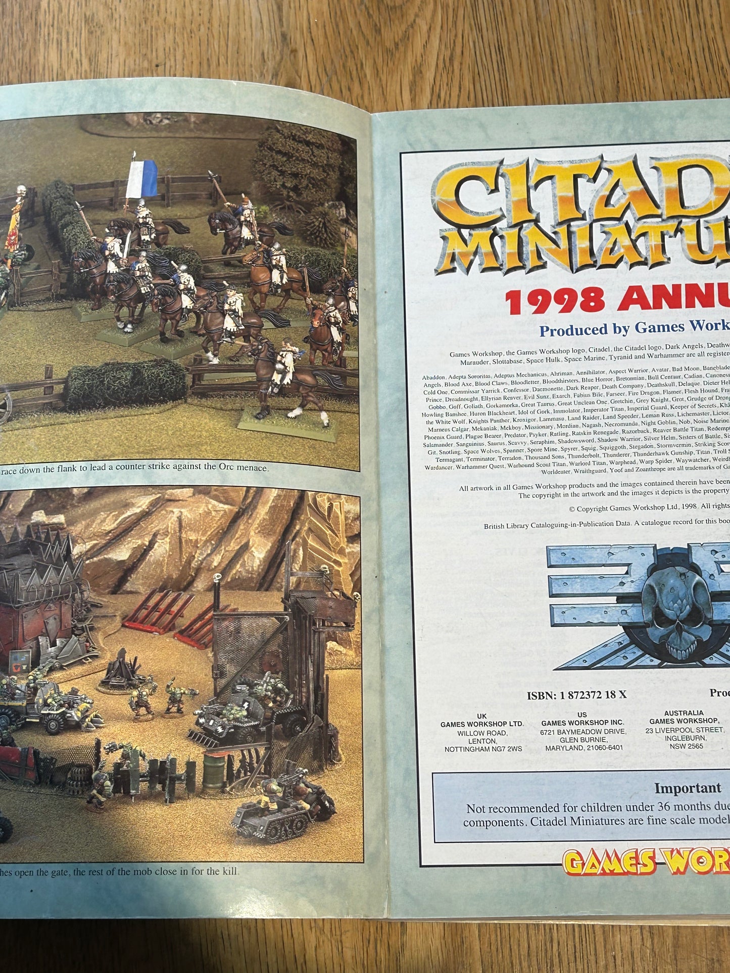 citadel miniatures 1998 annual