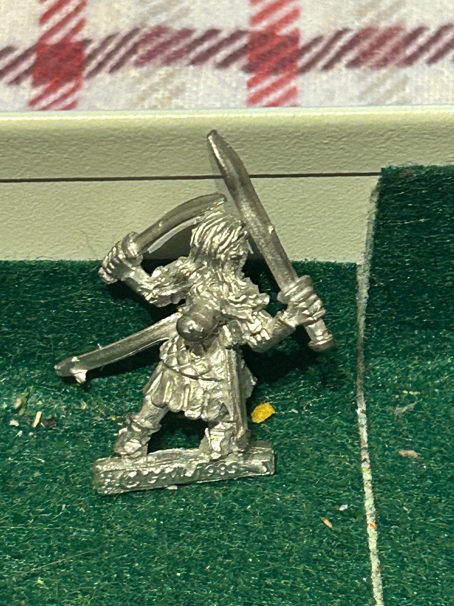 Warhammer fantasy Citadel METAL C08 HIGH ELVES ELF two blade 1986 B586