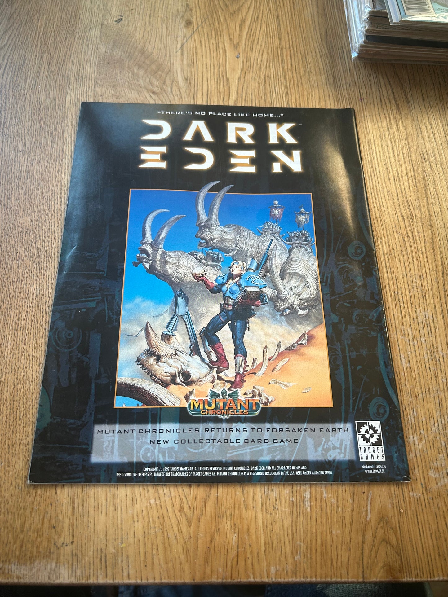 Target Games presents Chronicles Warzone Mutant Chronicles #7 1997 Magazine