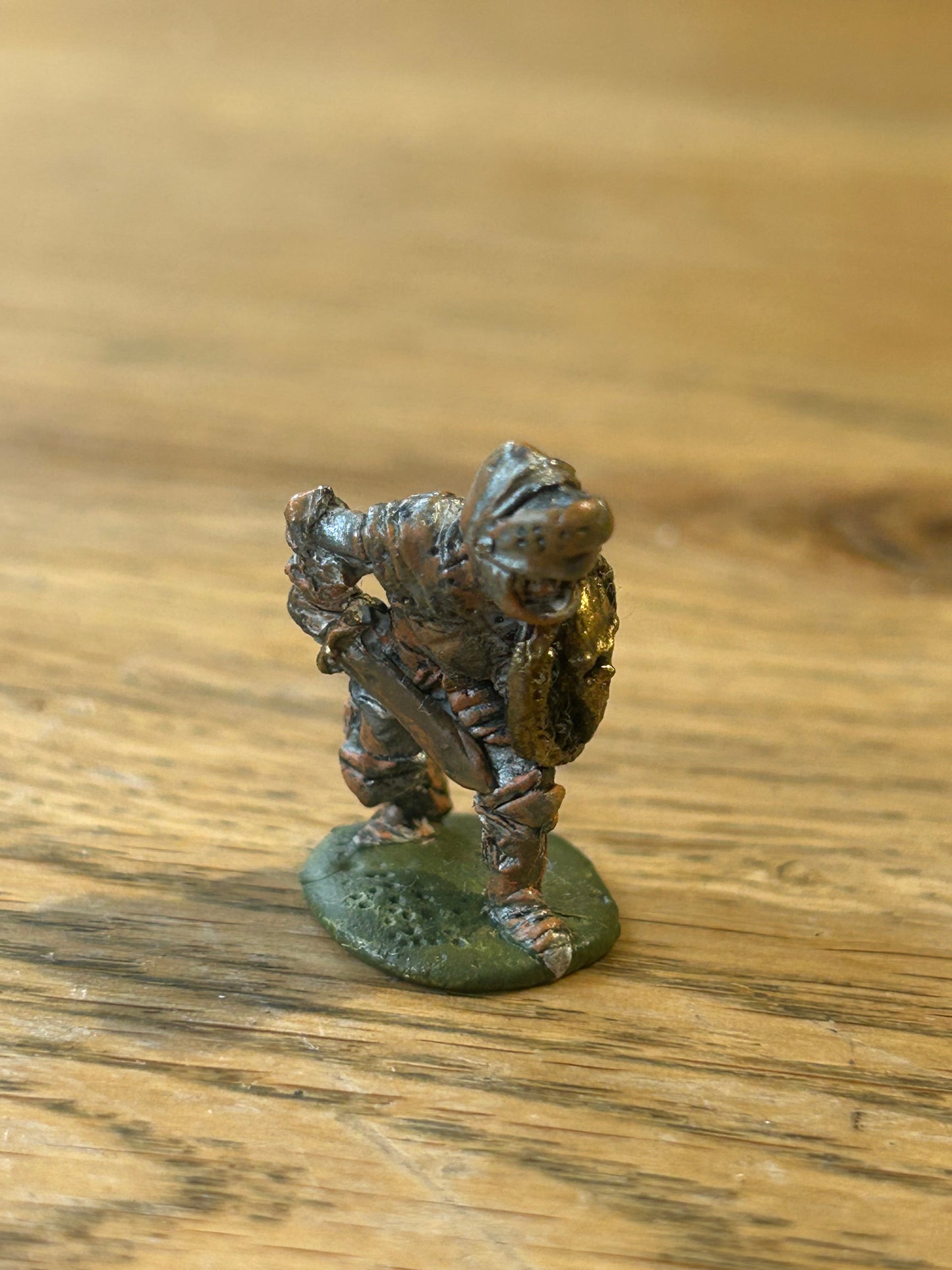 Vintage Citadel 1980s Fantasy Tribes FTS1 “ Skeleton advancing c/w Sword “