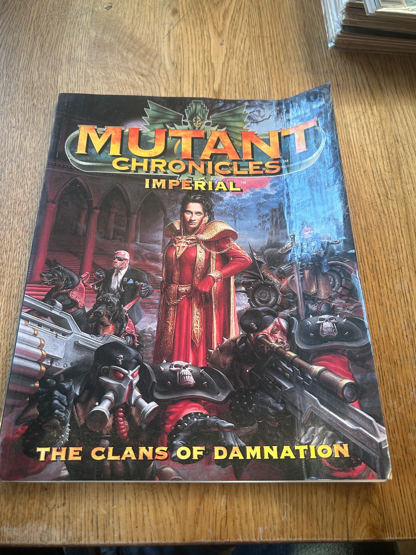 Imperial: The Clans of Damnation (Paperback RPG Book, 1994) Mutant Chronicles