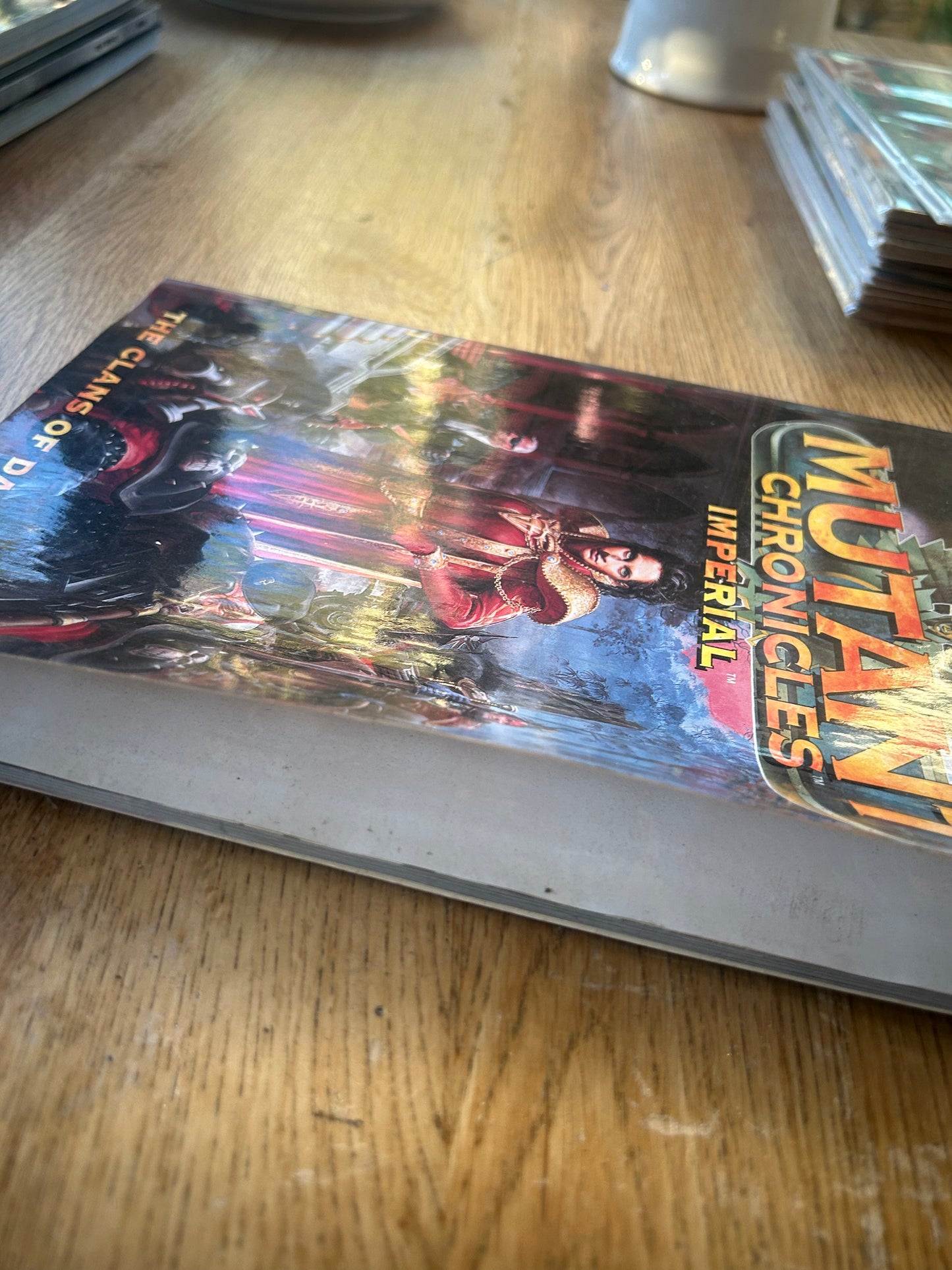 Imperial: The Clans of Damnation (Paperback RPG Book, 1994) Mutant Chronicles