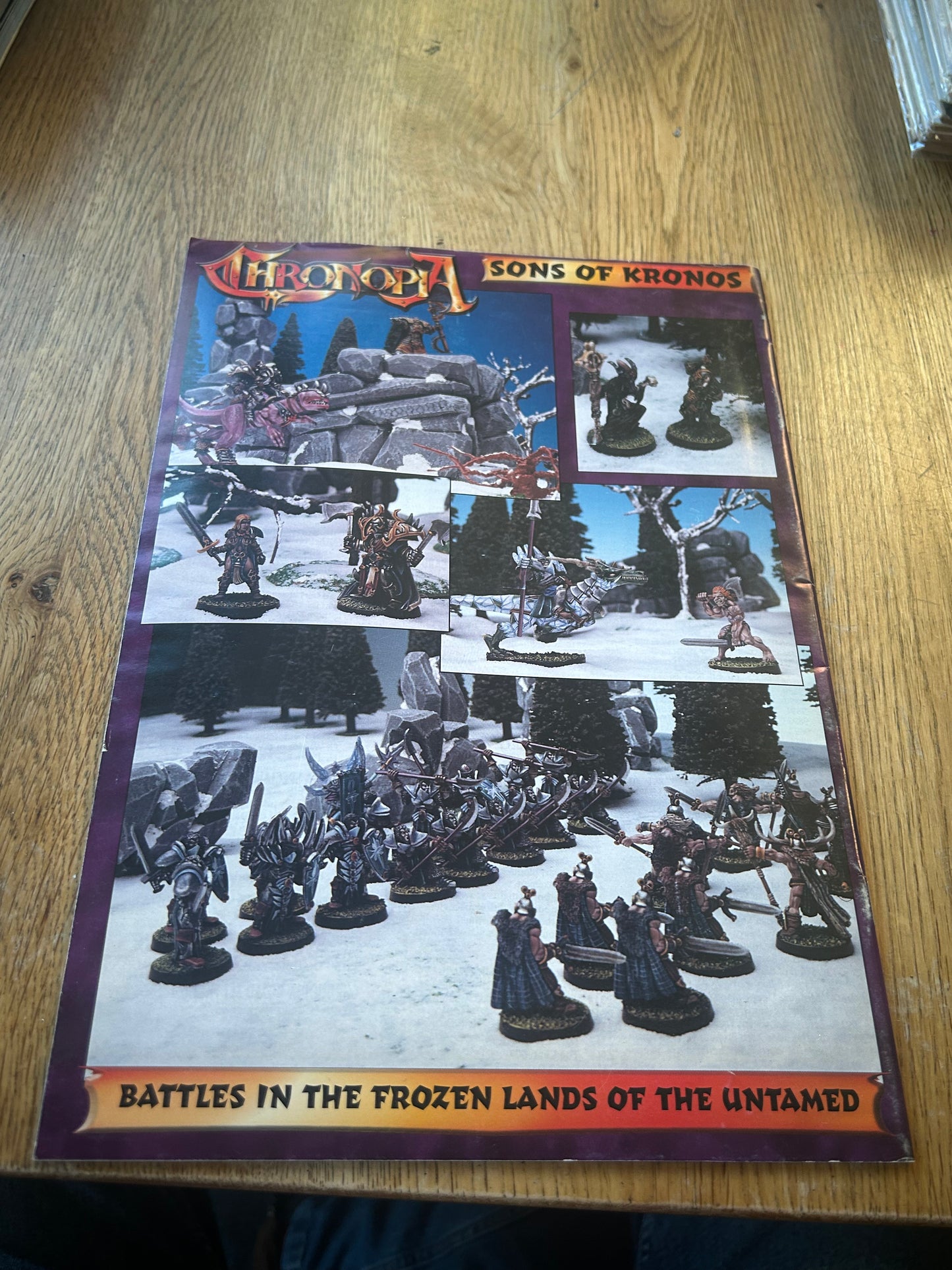 Target Chronicles #12 "Chronopia Comic, Sons of Kronos" Mag