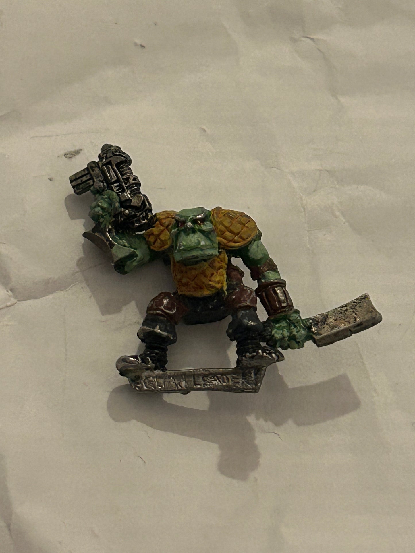 Warhammer 40k rogue trader space ork squad leader