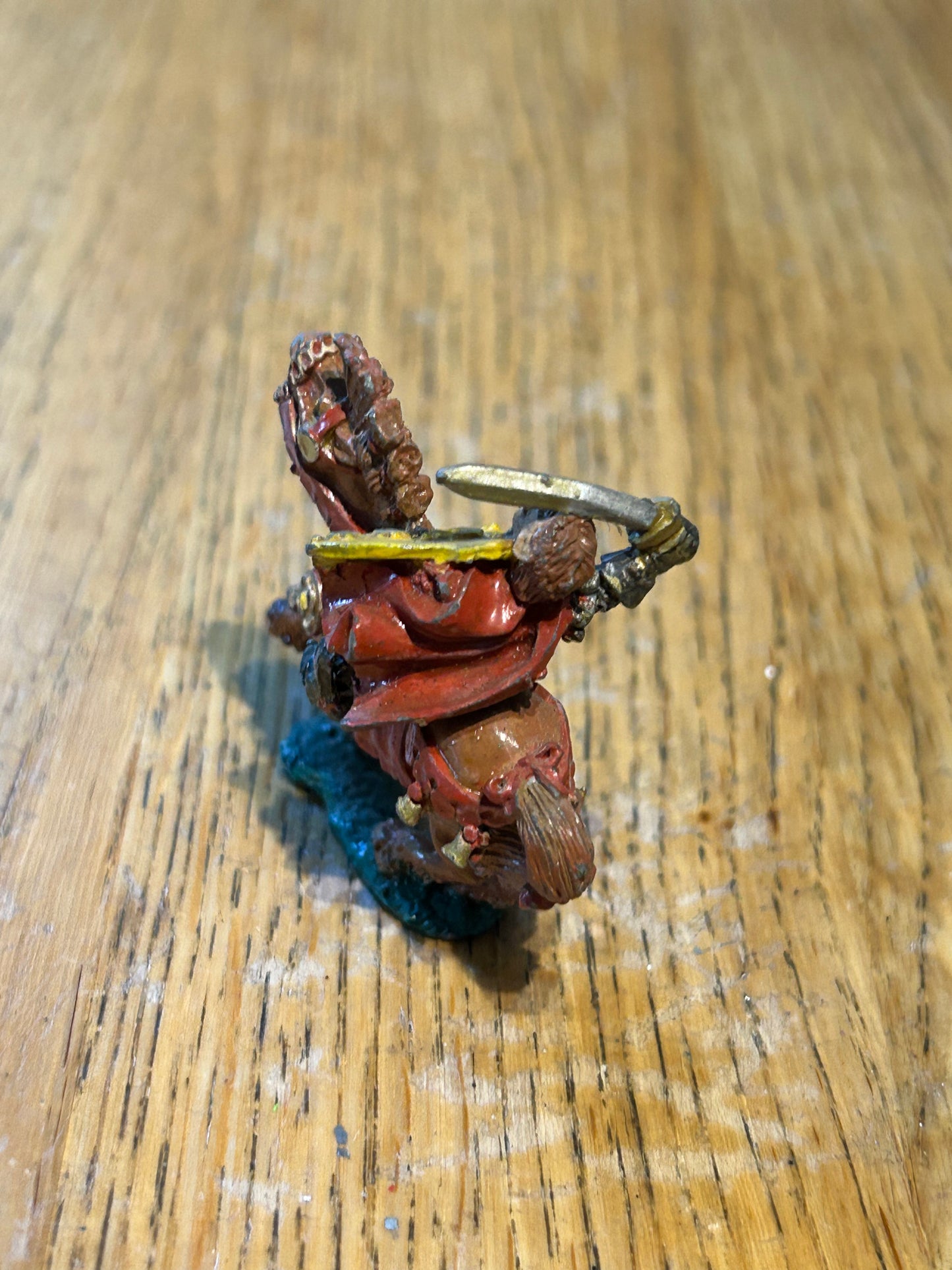 Lotr T 80s ME22 ELROND HALF ELF LORD OF THE RINGS  mounted Warhammer Citadel