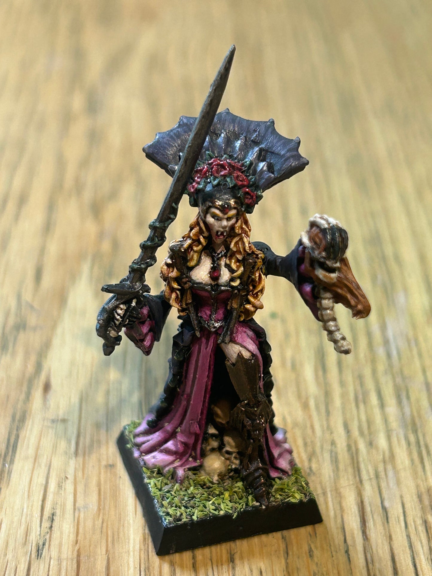 Female Vampire Lord OOP Metal Vampire Counts Warhammer Fantasy GW