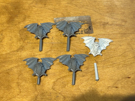 Warhammer Quest 1995  x5 bats Plastic Bundle Spares Games Workshop