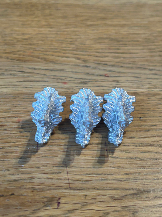 Set of 3 Warhammer Epic Tyranid Exocrine Models 1995 Metal
