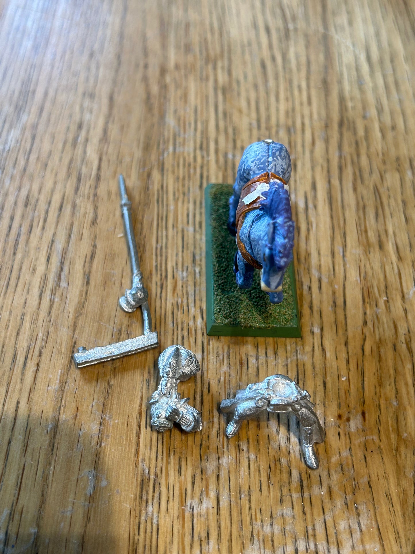 Warhammer High Elf Ellyrian Reaver with spear Metal Oop Old World Fantasy