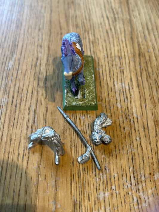 Warhammer High Elf Ellyrian Reaver with spear Metal Oop Old World Fantasy