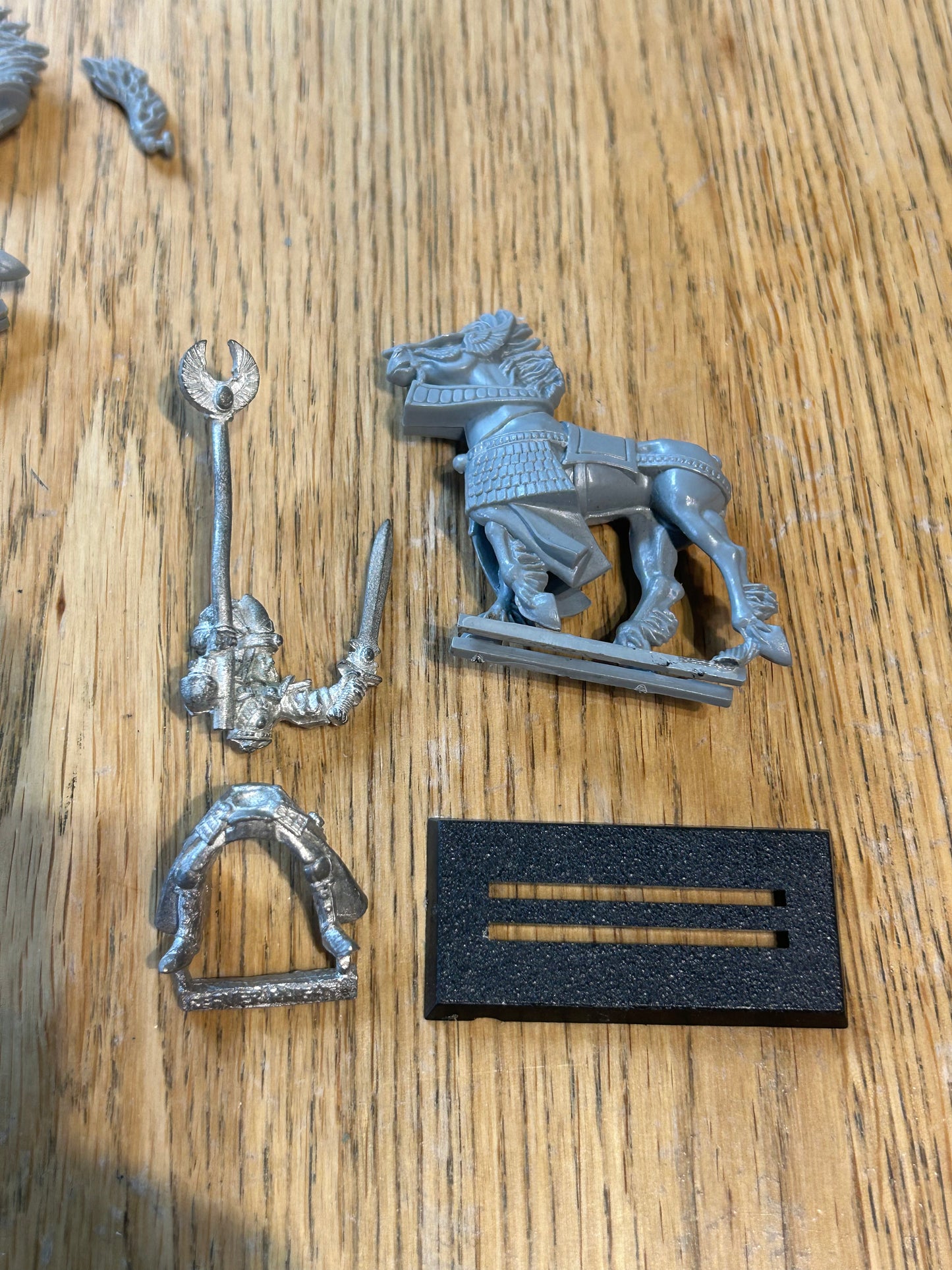 Warhammer High Elf Ellyrian Reaver Standard Bearer Metal Oop Old World Fantasy