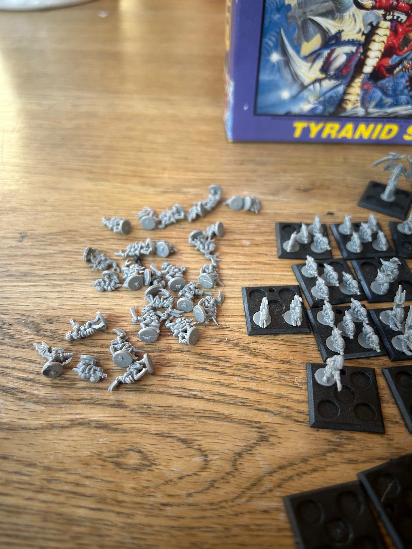 Epic 40k Tyranid swarm Box Set, 142/145 Models Included (three models missing)