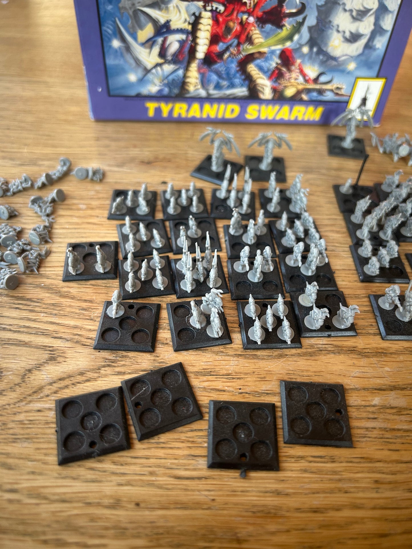 Epic 40k Tyranid swarm Box Set, 142/145 Models Included (three models missing)