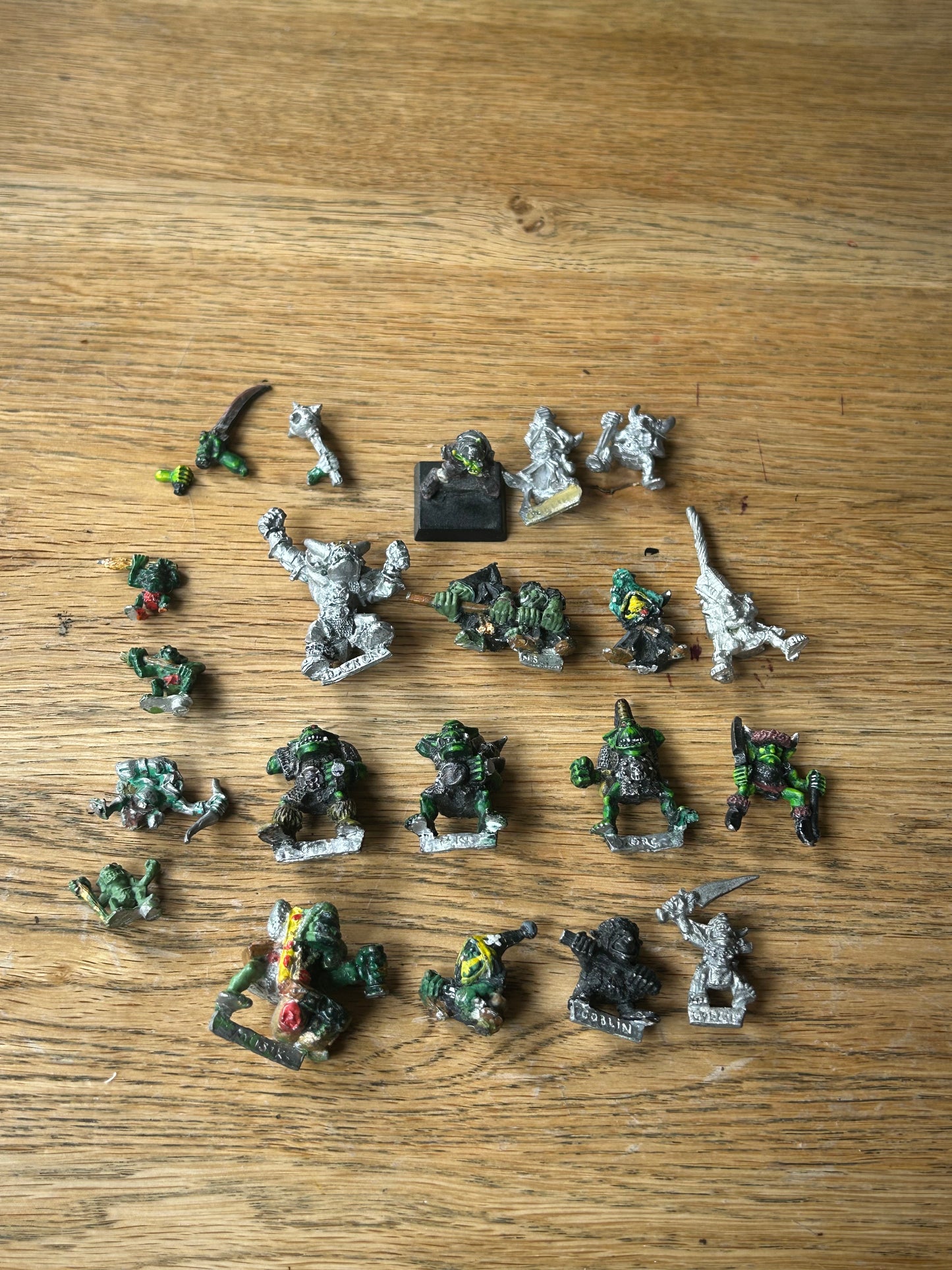 Warhammer fantasy broken orc and goblins and snotlings x19