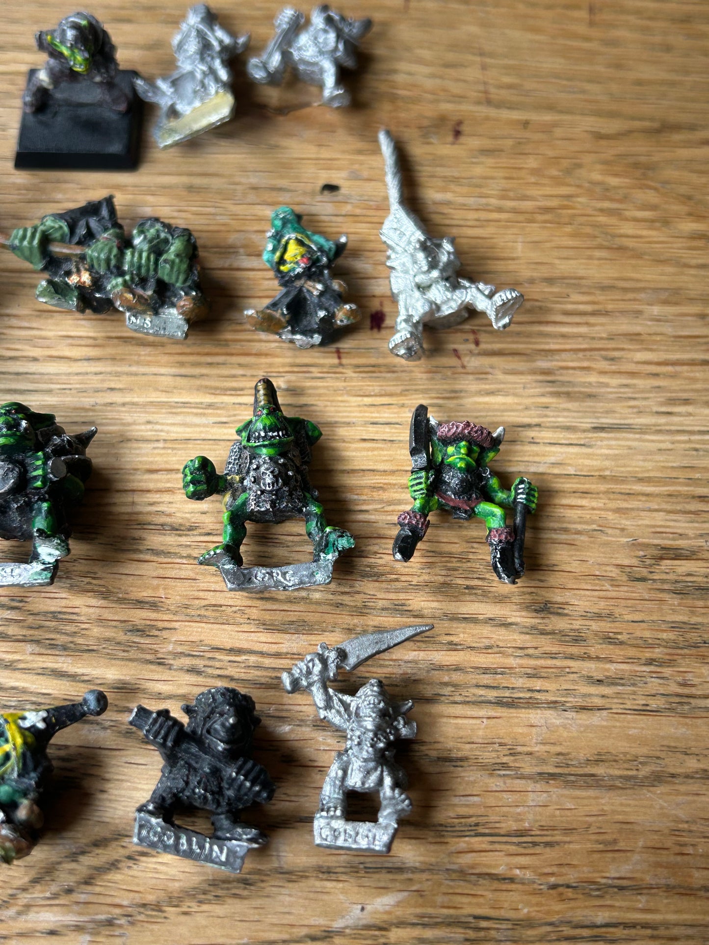Warhammer fantasy broken orc and goblins and snotlings x19