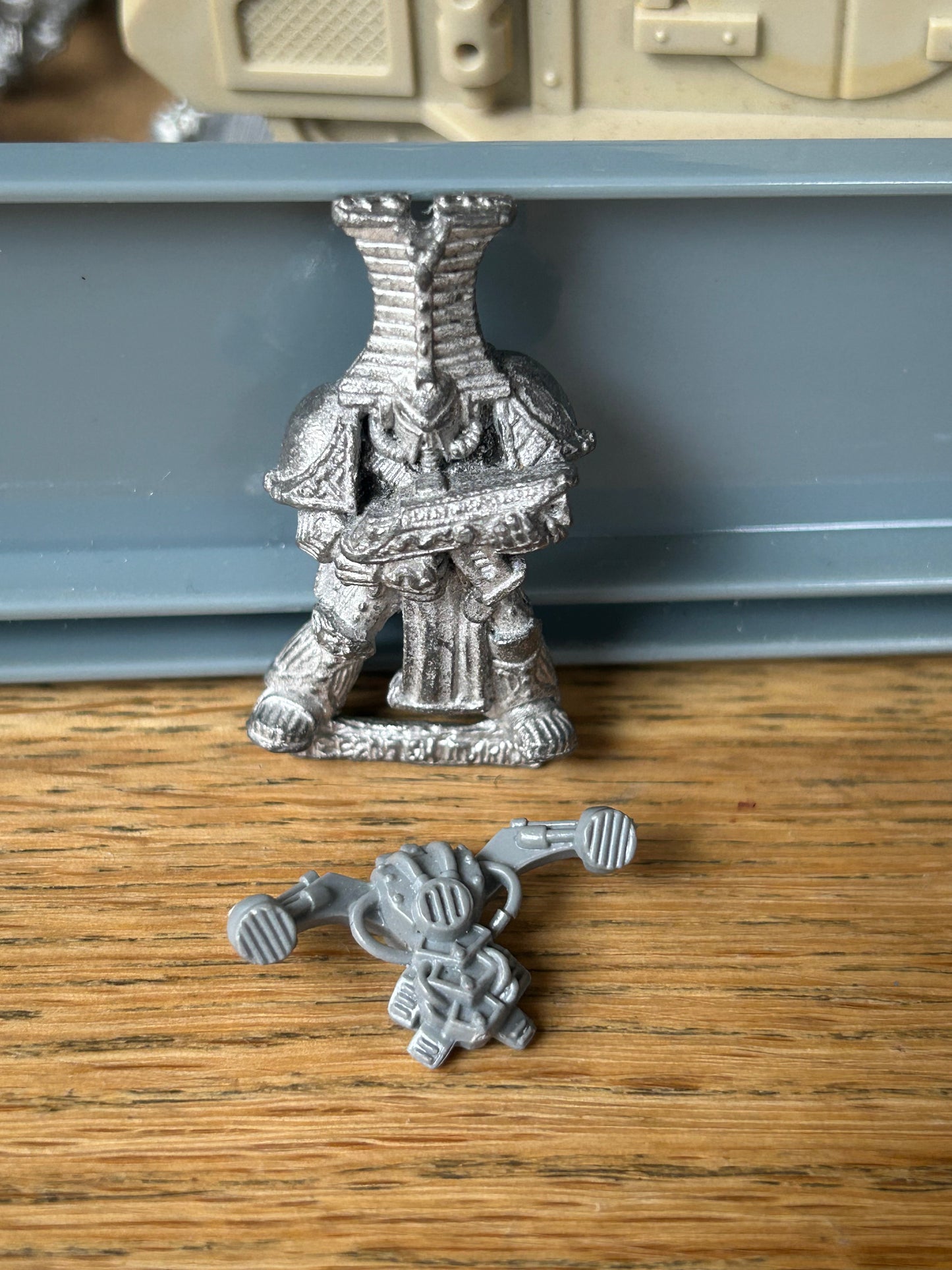 Tzeentch Thousand Sons Chaos Space Marines Bolter 40k 2nd Ed Metal Citadel Rogue Trader (2available)