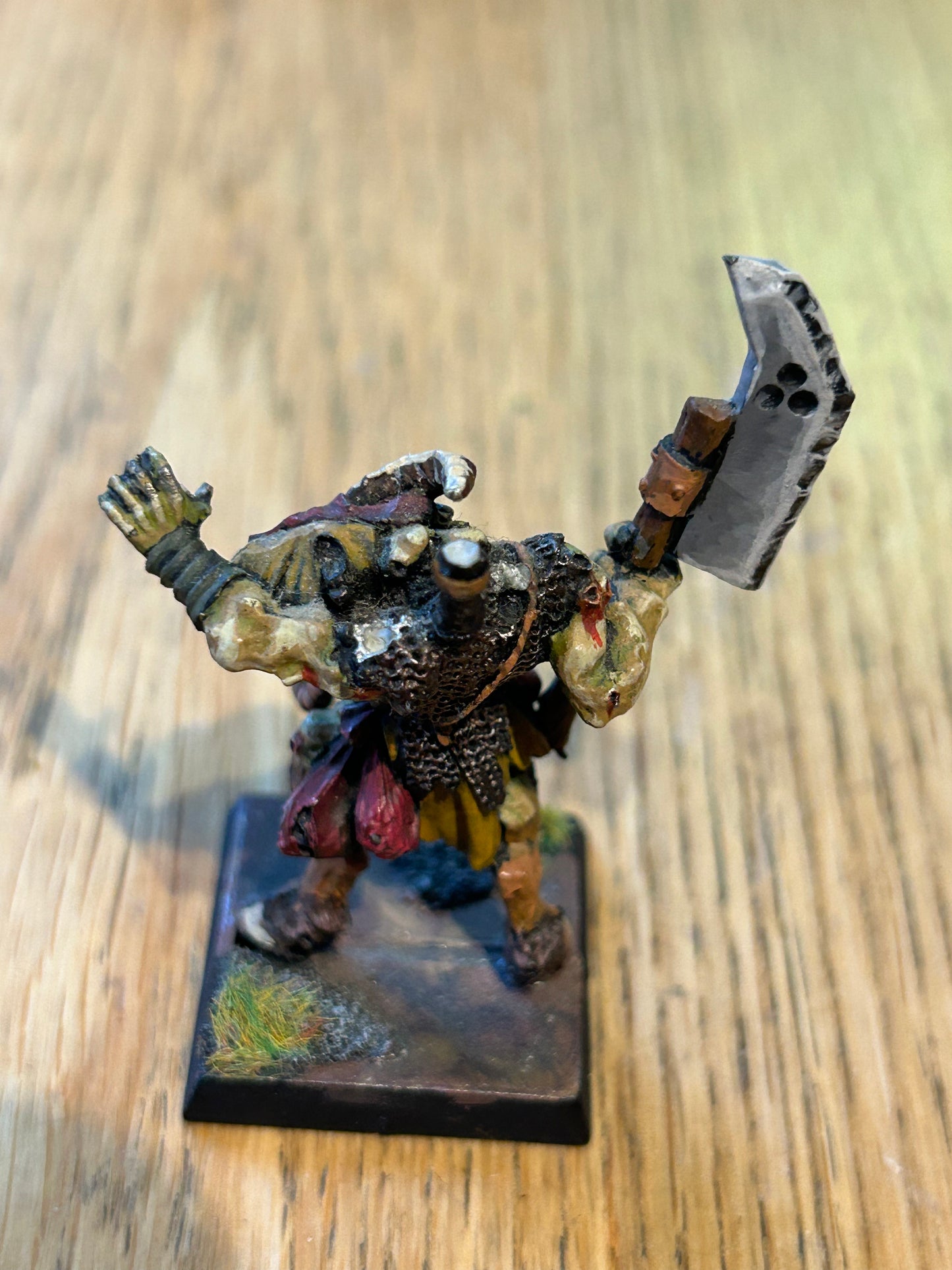 Maggotkin Pestigor Champion Command - Warhammer The Old World Beastmen Metal OOP