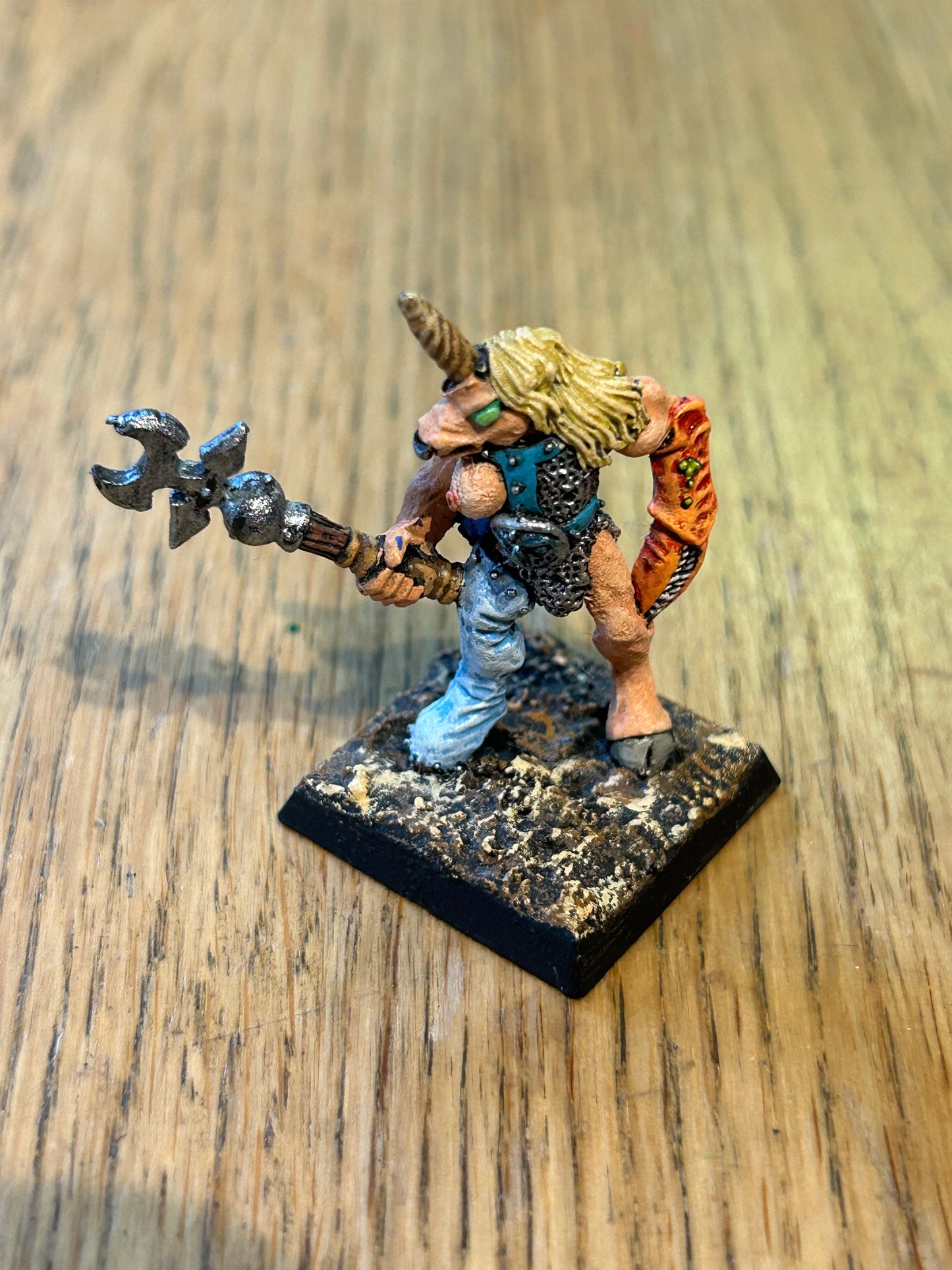 Warhammer Fantasy Old World Beasts Of chaos Slaanesh Beastman Claw Metal