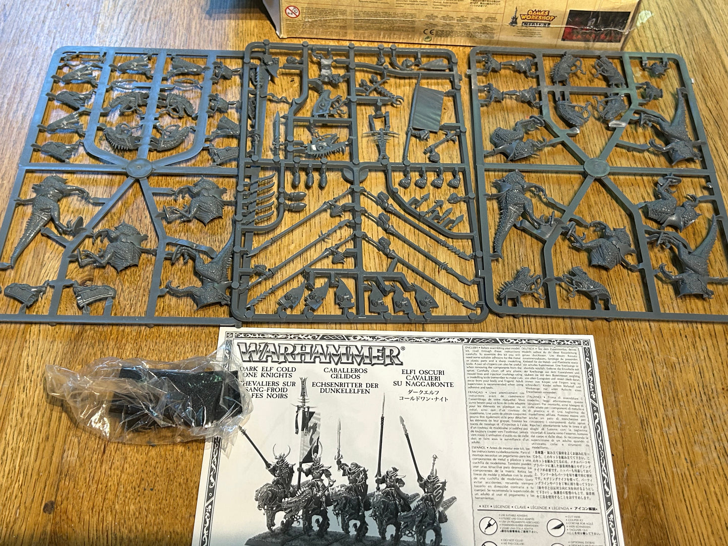 Warhammer fantasy cold one knights opened box (new on Sprue)