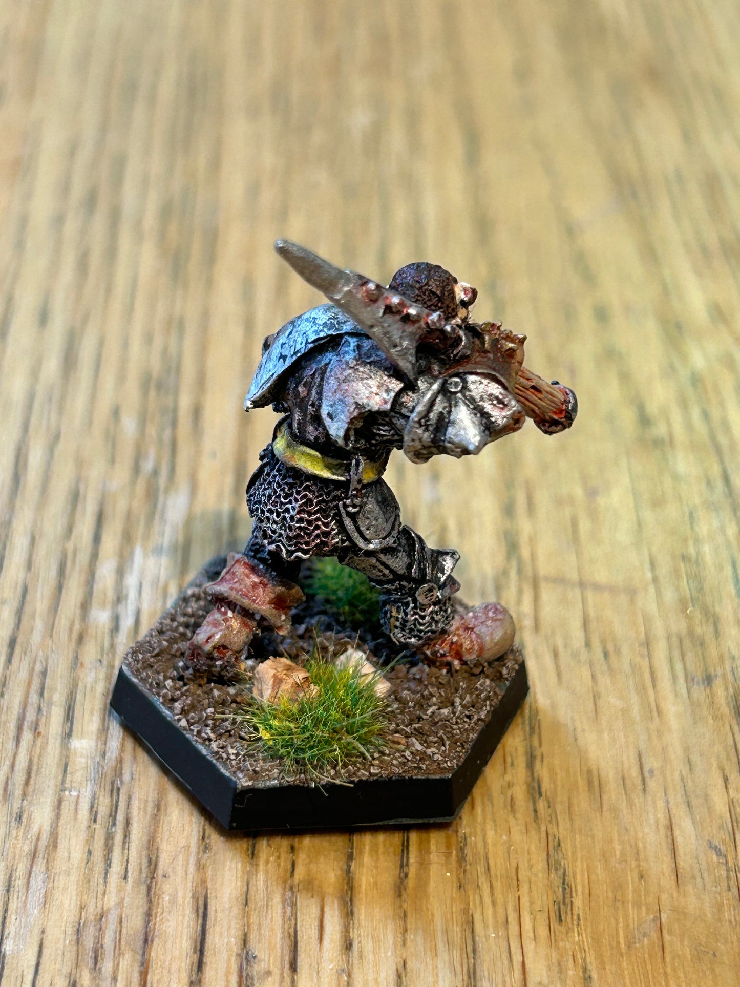 Games Workshop Citadel F5 Chaos Marauders Vrogd the Spike Marauder 1985 warhammer fantasy (nicely painted)