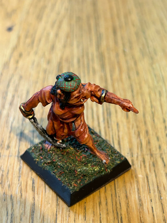 CITADEL WARHAMMER OOP PRE SLOTTA RUNEQUEST MISTRESS RACE TROLL WITH BROADSWORD