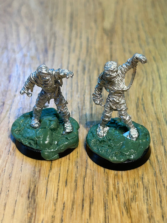RAL PARTHA METAL Fantasy MUMMY  x2