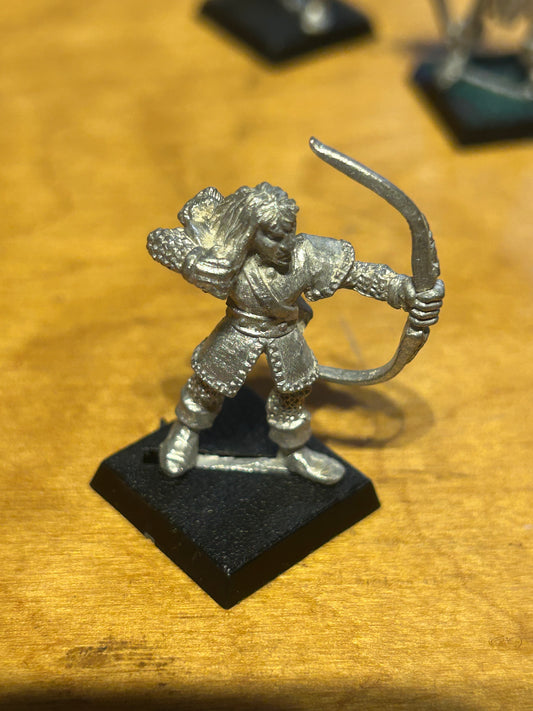 Games Workshop Warhammer Marauder high Elf with bow MM81/1 03 Elves Metal Figure Fantasy OOP