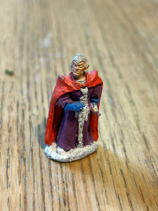 Citadel Warhammer classic 80s pre-slotta C09 Dark Elf Witch King