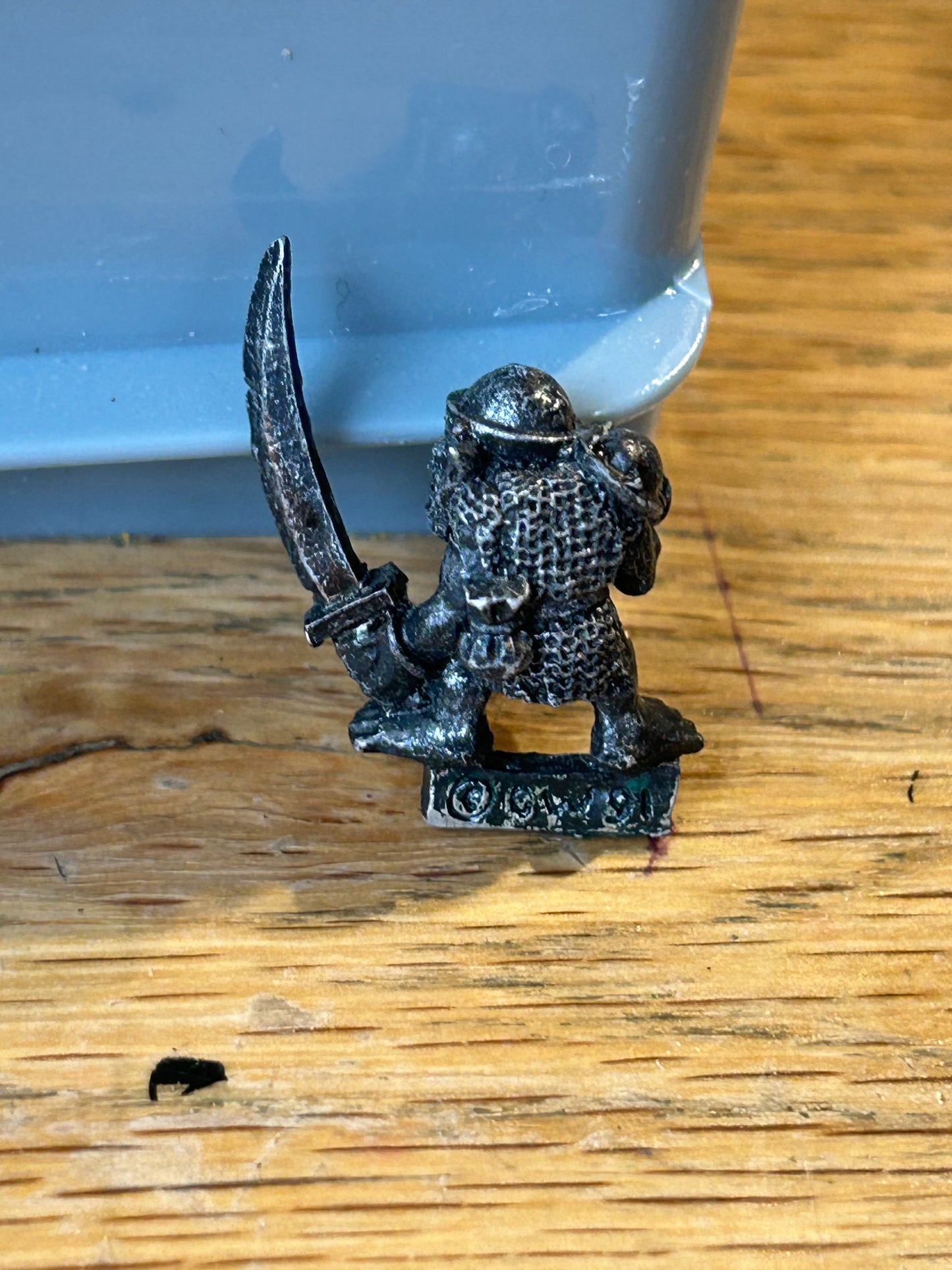 Warhammer fantasy Kev Adams goblin with sword