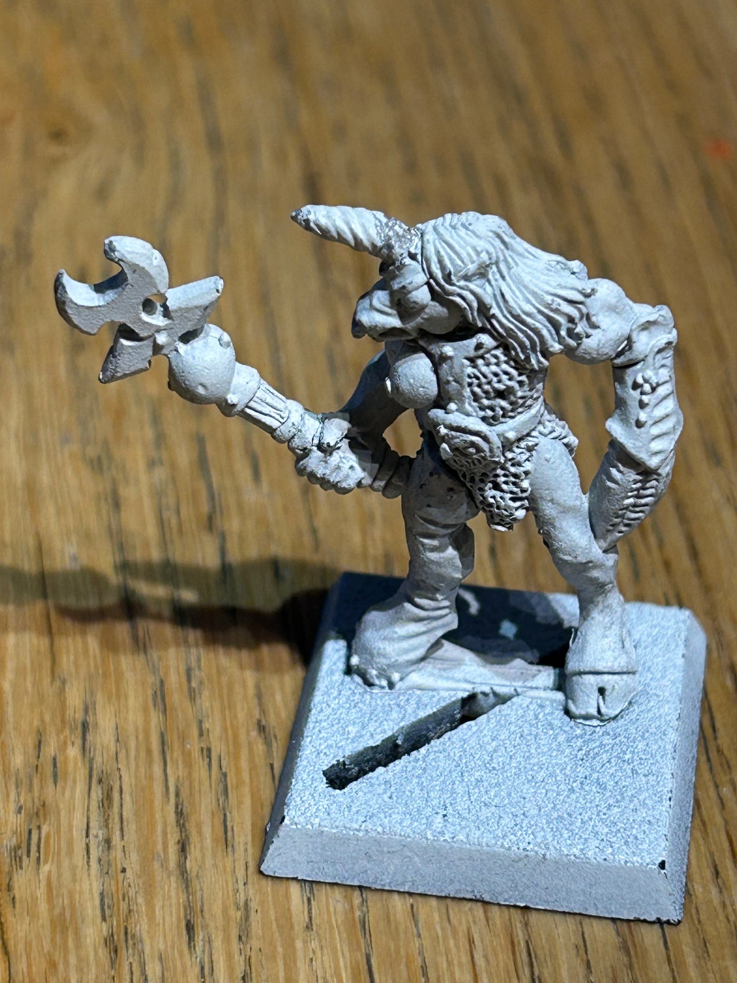 Warhammer Fantasy Old World Beasts Of chaos Slaanesh Beastman Claw Metal