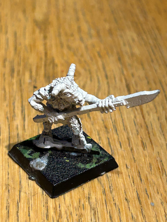 Beastman with halberd 0220 Metal Citadel Realms of Chaos warhammer fantasy