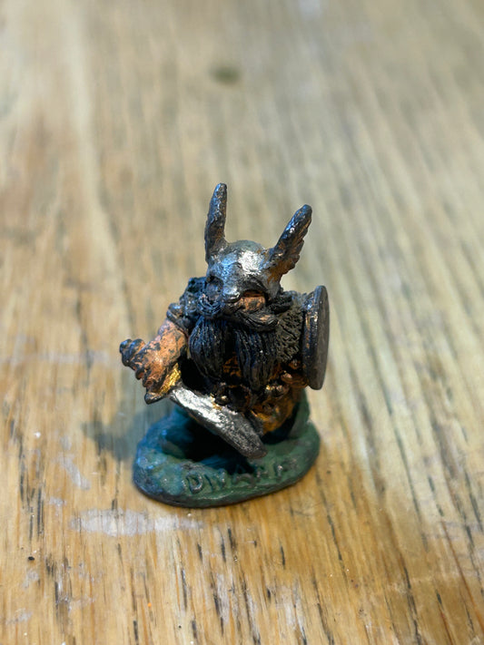 Citadel Warhammer classic 80s pre-slotta C06 Northern Dwarf 
 warhammer fantasy