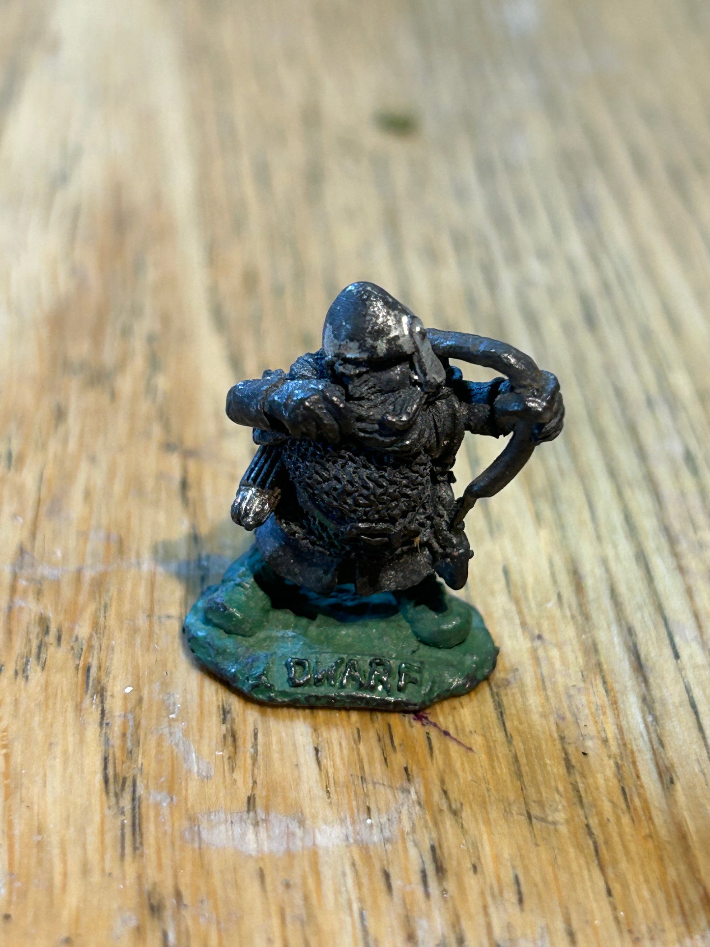 Warhammer Citadel C06 northern dwarf archer PreSlotta 1980s Metal