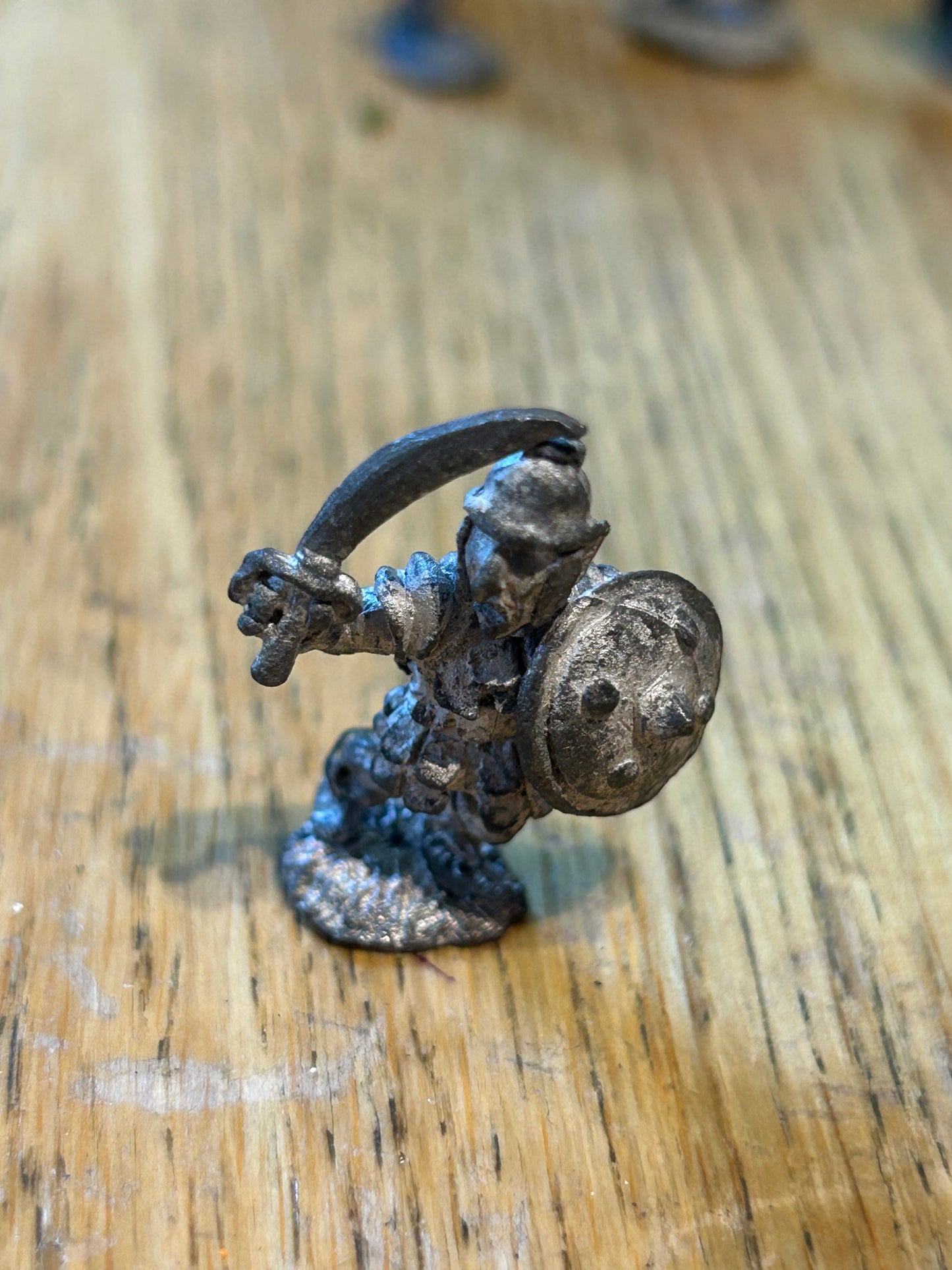 Citadel fiend factory red orc in plate armour with sword FF26 c13