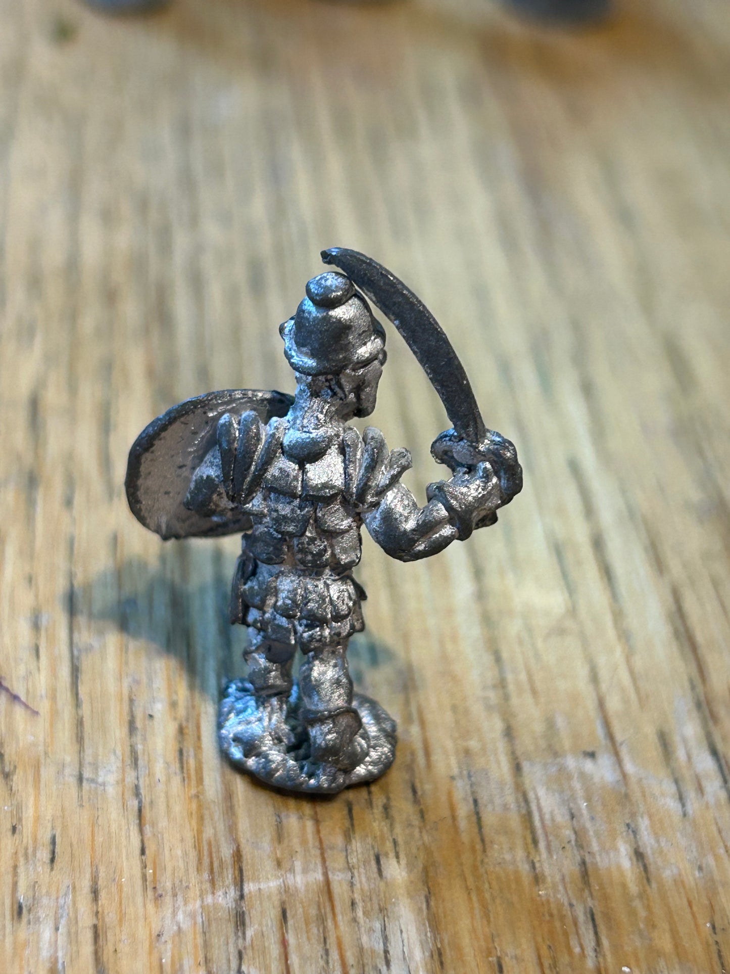 Citadel fiend factory red orc in plate armour with sword FF26 c13