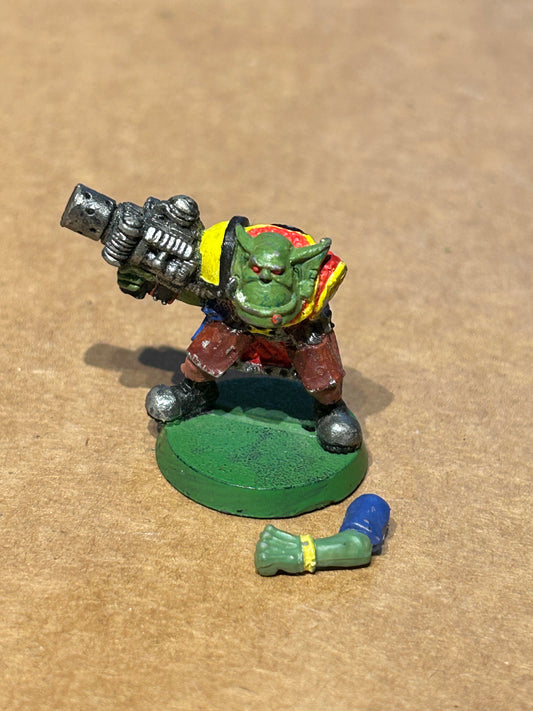 Games Workshop Warhammer 40k 2nd Ed Space Ork Mekanik Mek Mekboy Kombi Metal